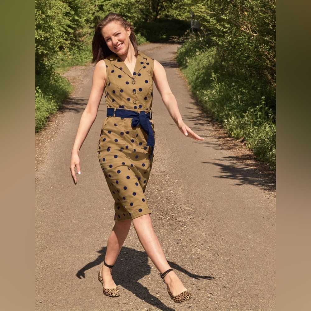 Boden Ballerina Animal Print Pumps. Size - 37 - Picture 3 of 12